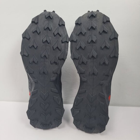Salomon Supercross Men's Gore-Tex Black Running Shoes 408092 US Size 10 - Picture 6 of 7